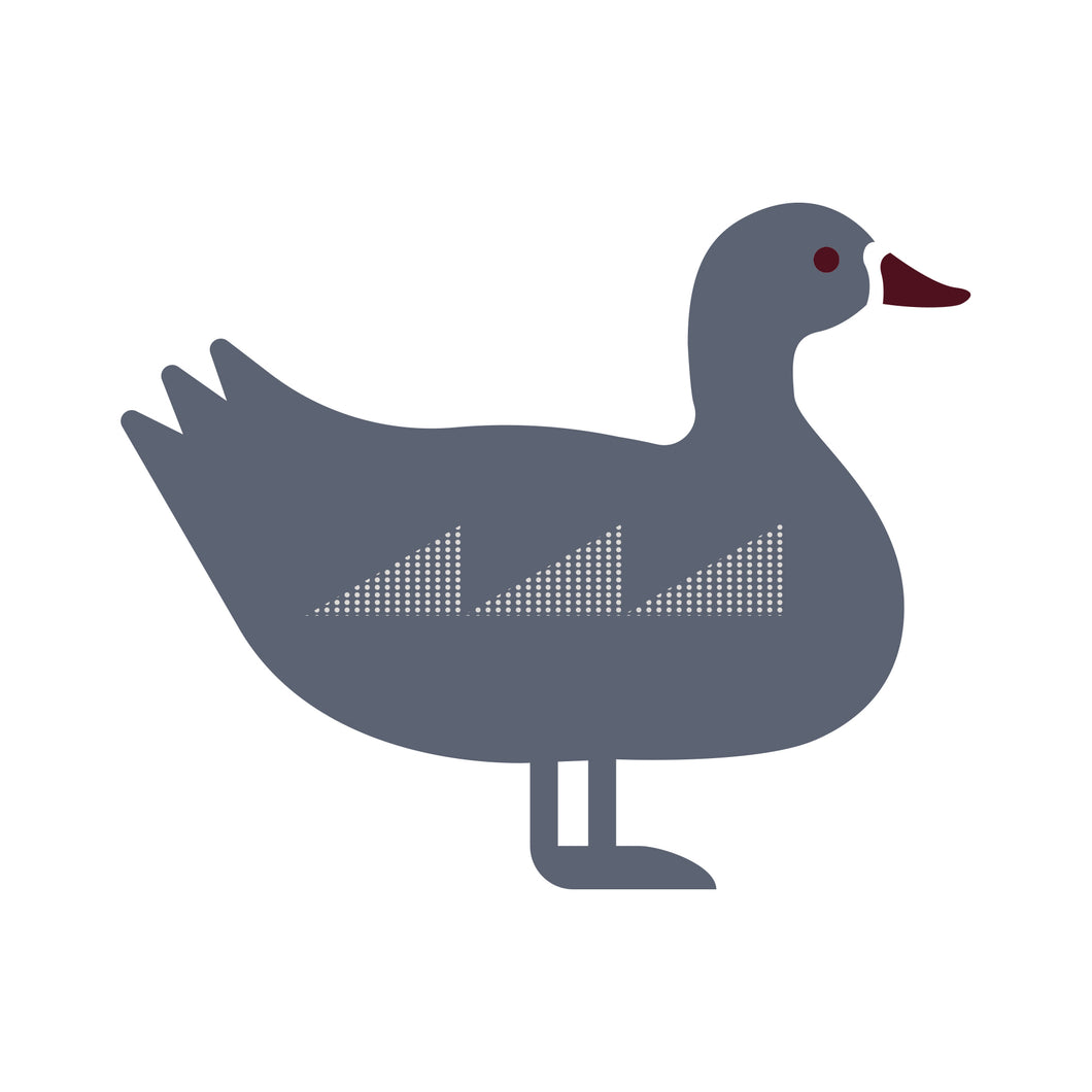 Duck Mascot Sticker